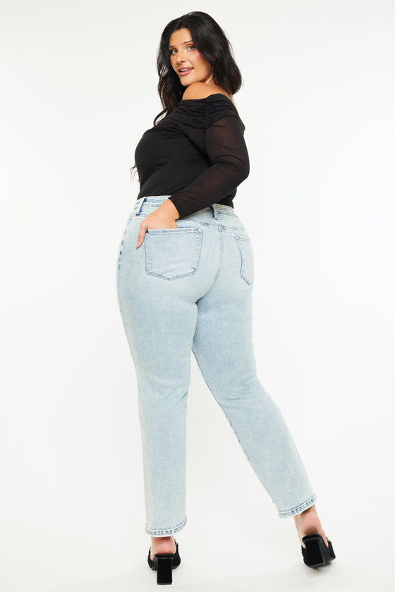 Primm Mid Rise Crop Straight (Plus Size)