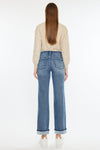 Carrie Mid Rise True Straight Leg Jeans