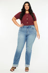 Halle High Rise Straight Jeans (Plus Size)