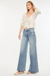 Renee Mid Rise Super Wide Jeans