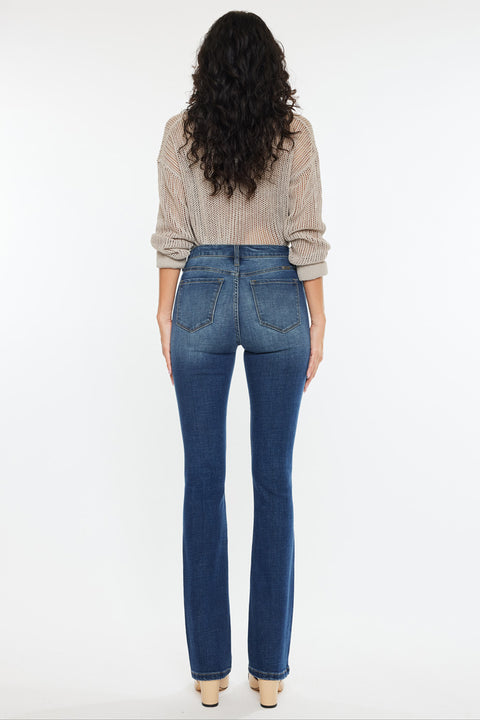 Hope High Rise Skinny Bootcut Jeans