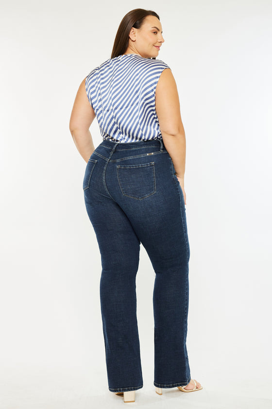 Rita High Rise Bootcut Jeans (Plus Size)