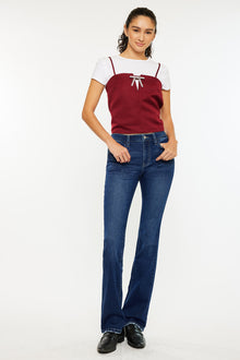  Gale High Rise Skinny Bootcut Jeans