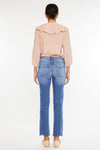 Kathleen High Rise Slim Straight Jeans