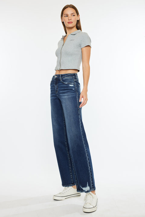 Dania High Rise Wide Leg Jeans