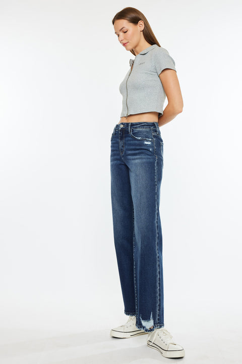 Dania High Rise Wide Leg Jeans