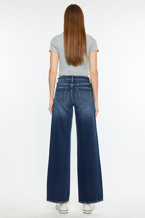 Dania High Rise Wide Leg Jeans