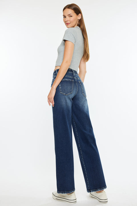 Dania High Rise Wide Leg Jeans