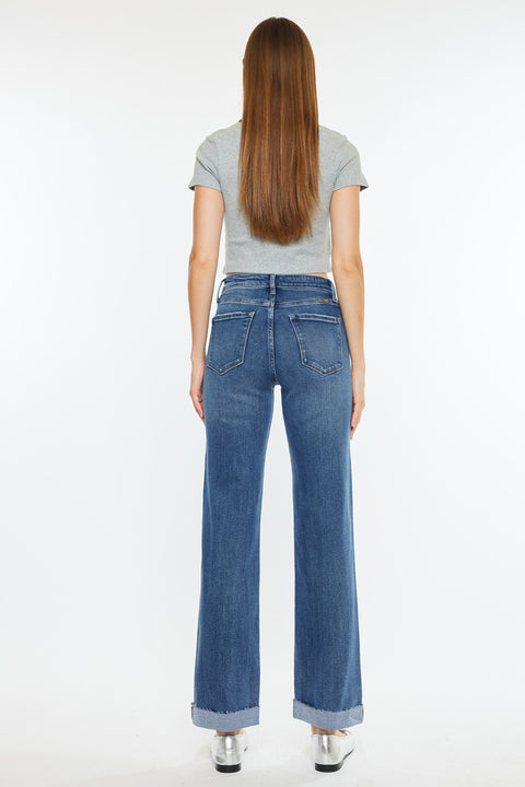 Trinity High Rise True Straight Jeans