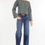 Alma Mid Rise Wide Leg Jeans