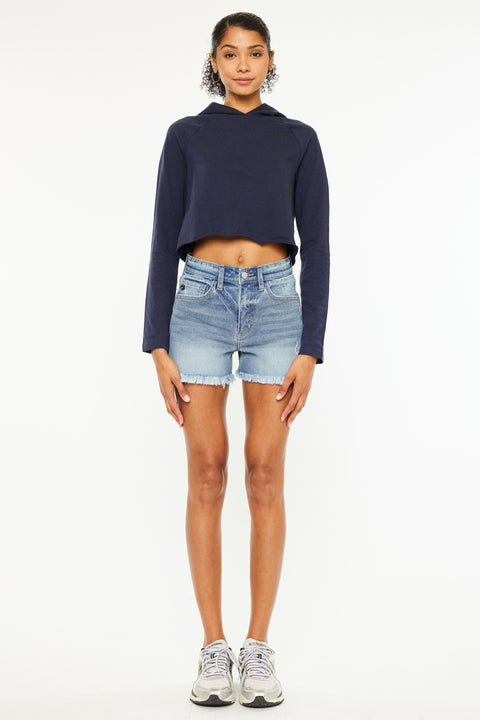 Janelle High Rise Mom Shorts