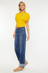 Ivanna High Rise Wide Leg Jeans