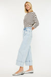 Kassie Cropped Wide Leg Jeans