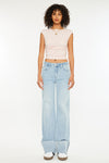 Franny High Rise Wide Flare Jeans