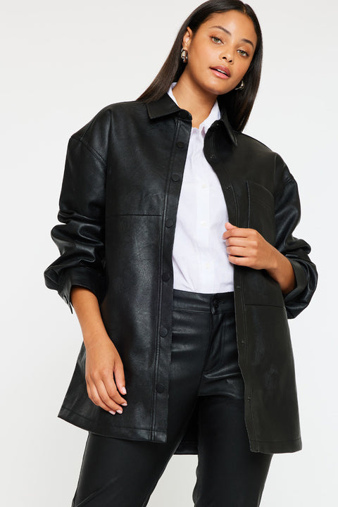 Margo Oversized Shirt Jacket - Official Kancan USA