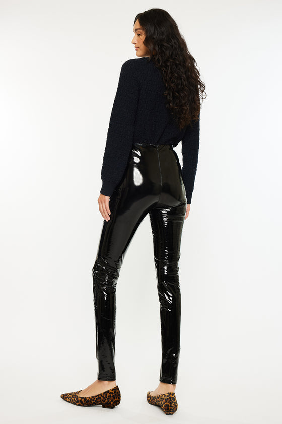 Bellini Skinny PU Leggings