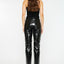 Josephine Faux Leather Mom Fit Pants - Official Kancan USA