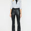 Joan High Rise Faux Leather Bootcut Pants - Official Kancan USA