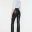 Joan High Rise Faux Leather Bootcut Pants - Official Kancan USA