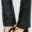 Joan High Rise Faux Leather Bootcut Pants - Official Kancan USA