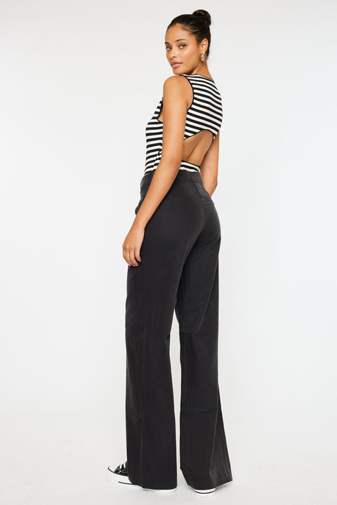 Tinley Mid Rise Wide Leg Pants - Official Kancan USA