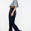 Gracey High Rise Velvet Flare Pants - Official Kancan USA