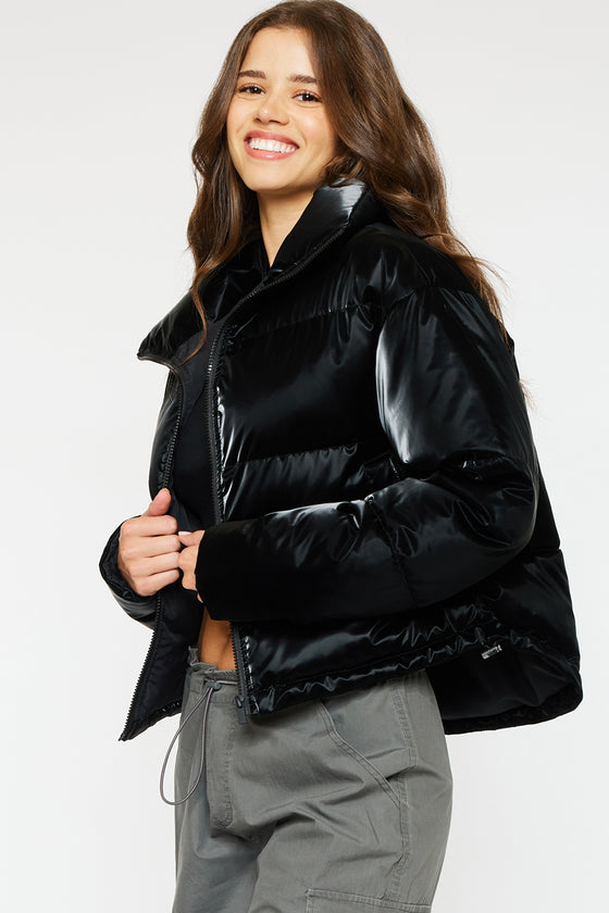 Lux Cropped Puffer Jacket - Official Kancan USA