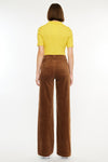 Saturn Ultra High Rise Wide Leg Corduroy Pants - Official Kancan USA