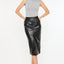 Suzette Faux Leather  Pencil Skirt