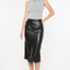 Suzette Faux Leather  Pencil Skirt