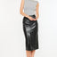 Suzette Faux Leather  Pencil Skirt