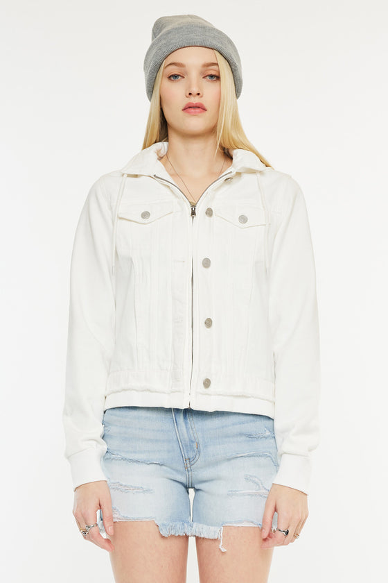 Eleni Denim Hoodie Jacket - Official Kancan USA