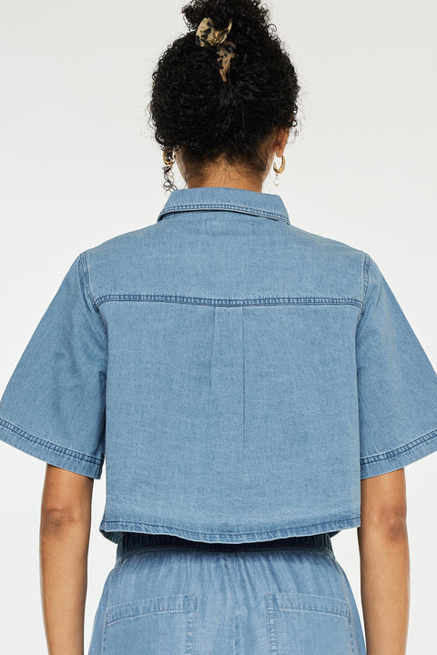 Alannah Cropped Shirt - Official Kancan USA