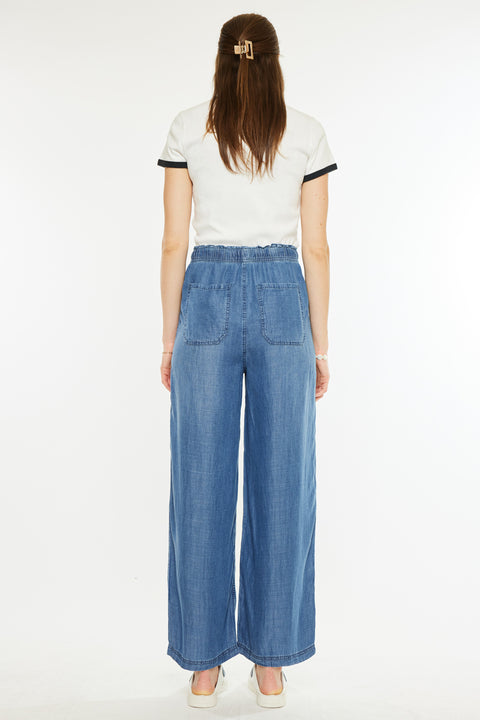 Lin Ultra High Rise Paperbag Wide Pants