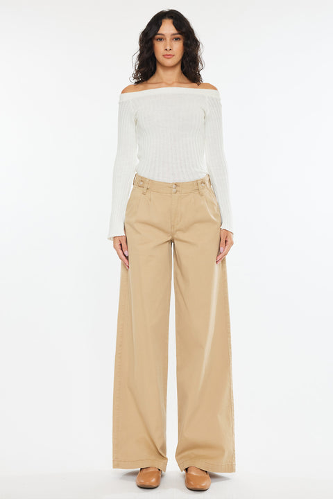 Vane High Rise Wide Leg Chino