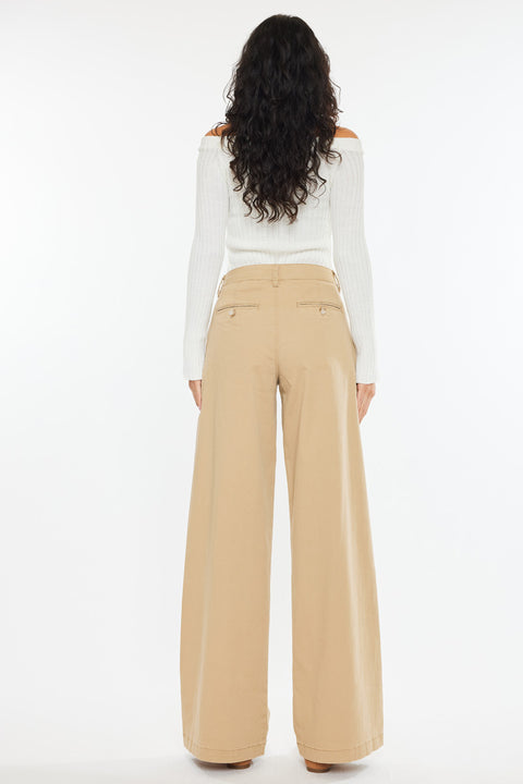 Vane High Rise Wide Leg Chino