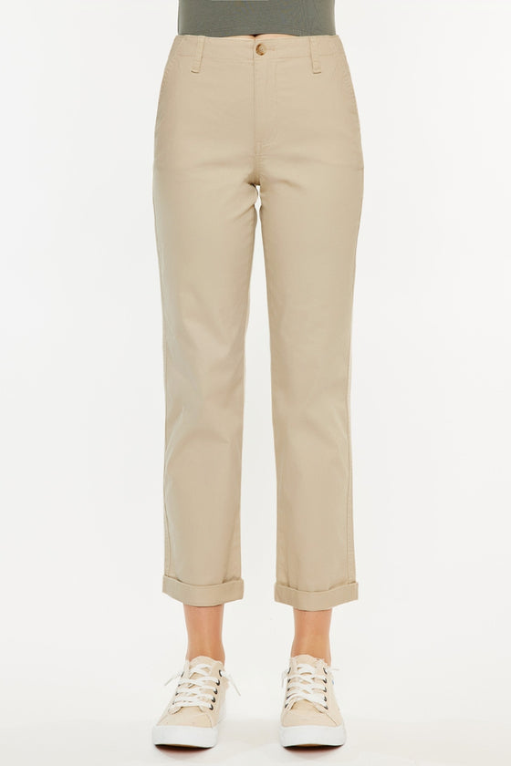 Carol High Rise Slim Chino - Official Kancan USA