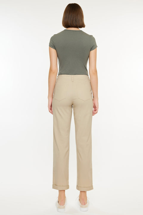 Carol High Rise Slim Chino - Official Kancan USA