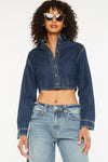 Miriam Cropped Button Up Shirt