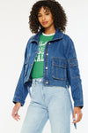 Jailene Denim Windbreaker Jacket