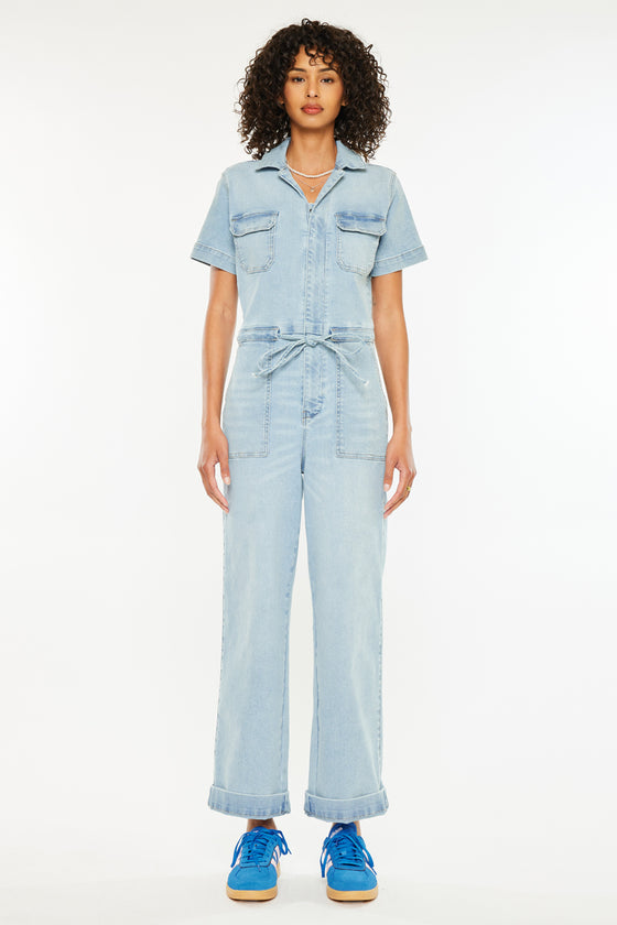 Paula Wide Leg Coveralls