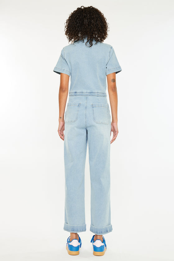 Paula Wide Leg Coveralls