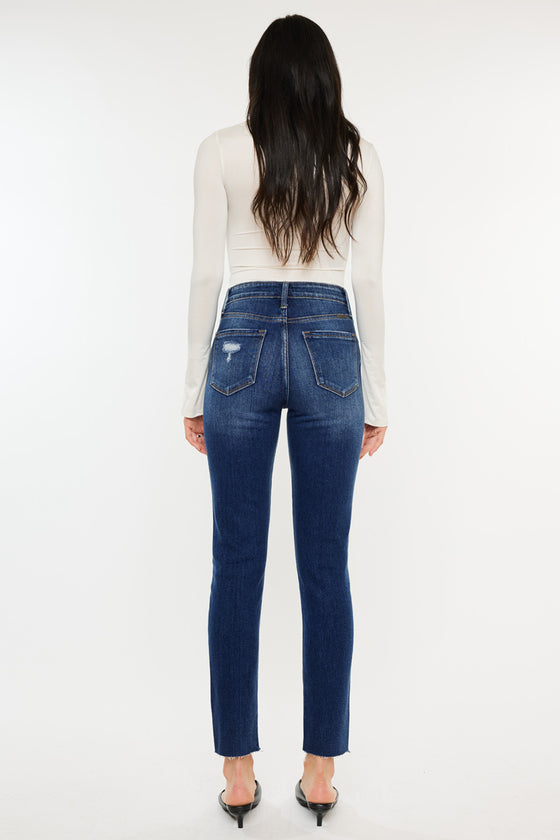 Kelsey High Rise Cigarette Leg Jeans - Official Kancan USA