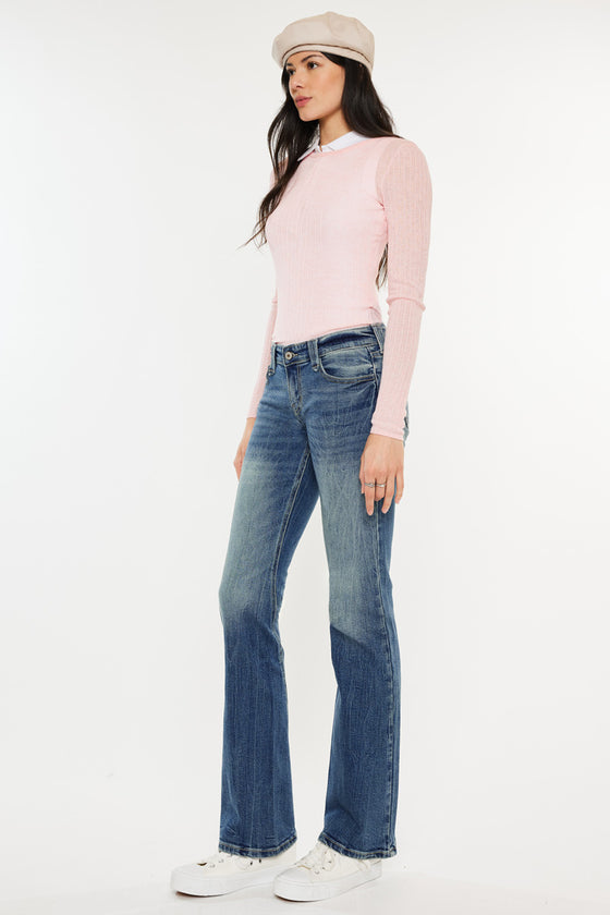 Jewel Low Rise Bootcut Jeans - Official Kancan USA