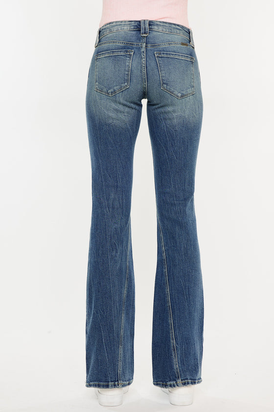 Jewel Low Rise Bootcut Jeans - Official Kancan USA