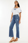 Jemma High Rise Slim Wide Leg Jeans - Official Kancan USA