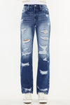 Ashland High Rise Slim Straight Leg Jeans - Official Kancan USA