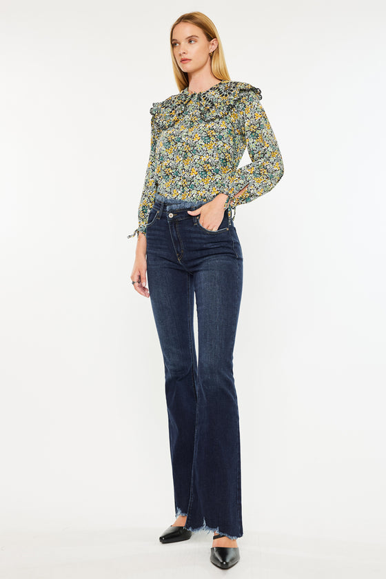 Carter High Rise Flare Jeans