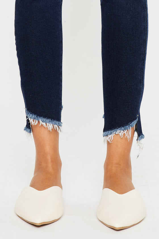 Alexa Low Rise Ankle Skinny Jeans - Official Kancan USA