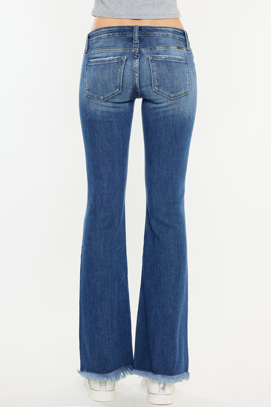 Brandy Low Rise Baby Bootcut Jeans - Official Kancan USA